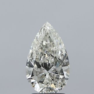 2.01 Carat Pear I SI2 - EX VG HRD Natural Diamond