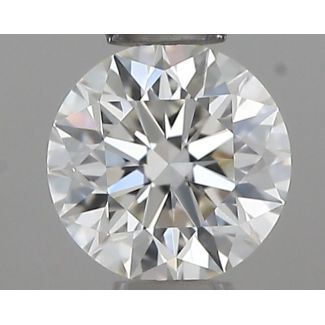 0.3 Carat Round G VVS1 EX IGI Natural Diamond