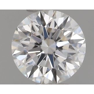 0.33 Carat Round G VVS1 EX GIA Natural Diamond