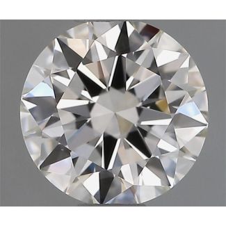 0.70 Carat Round G VVS2 EX HRD Natural Diamond