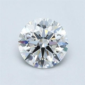 0.8 Carat Round E VVS1 EX GIA Natural Diamond