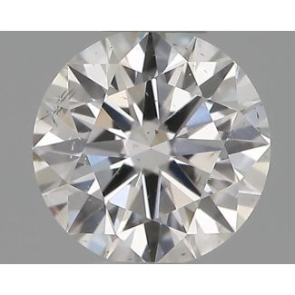 0.30 Carat Round G SI1 EX VG GIA Natural Diamond