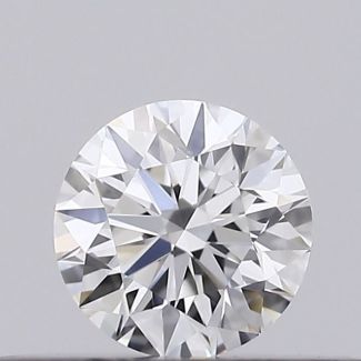 0.2 Carat Round E VVS1 EX GIA Natural Diamond