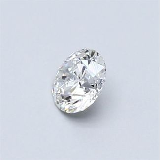 0.39 Carat Round E VVS1 EX GIA Natural Diamond