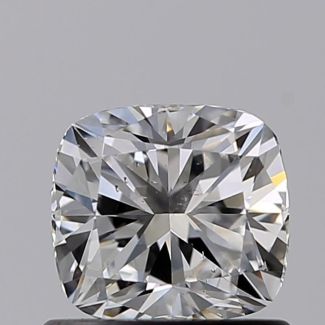 0.72 Carat Cushion Modified E SI1 - EX VG GIA Natural Diamond