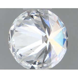 0.35 Carat Round F SI1 EX GIA Natural Diamond