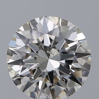 1.02 Carat Round H SI2 EX GIA Natural Diamond