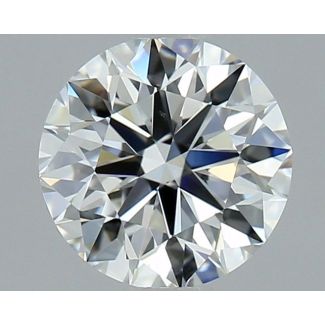 0.86 Carat Round H VS1 EX GIA Natural Diamond