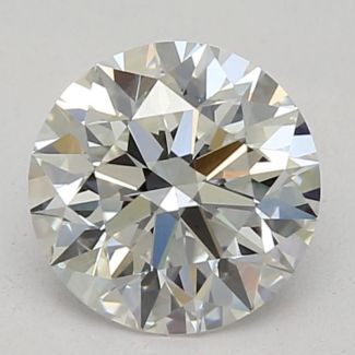 0.70 Carat Round F VS1 EX GIA Natural Diamond