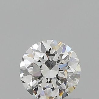 0.51 Carat Round H VVS2 VG EX GIA Natural Diamond