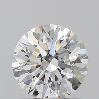 0.8 Carat Round D VVS2 EX GIA Natural Diamond