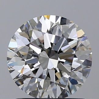 1.1 Carat Round G VVS1 EX GIA Natural Diamond