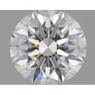 0.51 Carat Round G VS1 EX IGI Natural Diamond