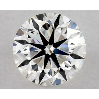 0.95 Carat Round H VVS2 VG EX GIA Natural Diamond