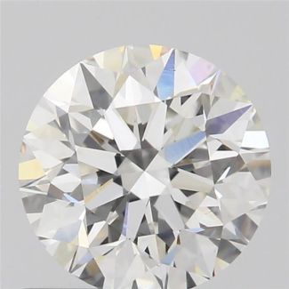 0.74 Carat Round H VS1 EX GIA Natural Diamond