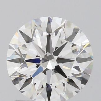 1.23 Carat Round H VVS1 EX GIA Natural Diamond