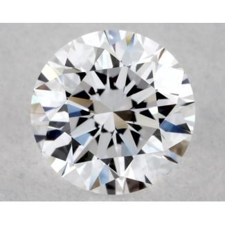 0.4 Carat Round D VVS1 EX VG GIA Natural Diamond