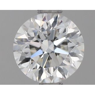 1.00 Carat Round H SI1 VG GD GIA Natural Diamond