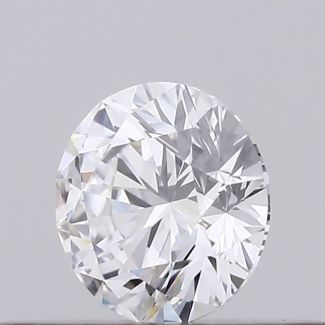 0.23 Carat Round D VVS1 EX GIA Natural Diamond