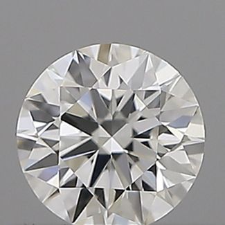 0.18 Carat Round E VVS2 EX GIA Natural Diamond