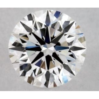 0.31 Carat Round D VVS1 EX VG GIA Natural Diamond