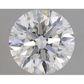 1.01 Carat Round E SI1 EX IGI Natural Diamond