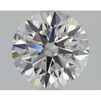 1.22 Carat Round F VVS1 EX GIA Natural Diamond