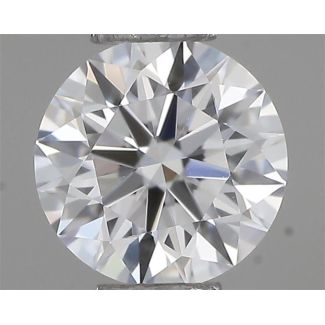 0.29 Carat Round F VVS1 VG EX GIA Natural Diamond