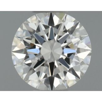 0.3 Carat Round F SI1 EX GIA Natural Diamond