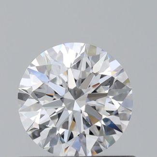 0.53 Carat Round D VS2 EX GIA Natural Diamond