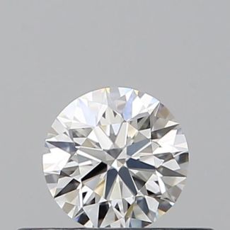 0.3 Carat Round H VVS2 EX VG GIA Natural Diamond