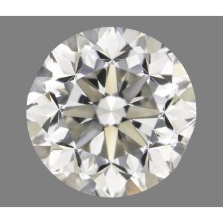 1.00 Carat Round J SI1 GD EX IGI Natural Diamond