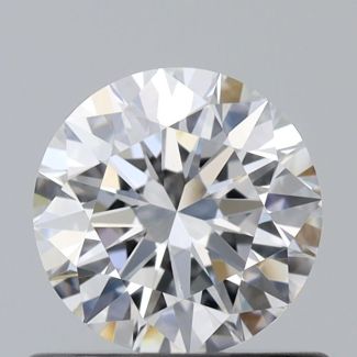 0.56 Carat Round E VS1 EX GIA Natural Diamond