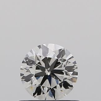 0.50 Carat Round I SI2 VG GIA Natural Diamond