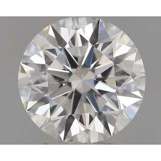 0.32 Carat Round H VVS1 EX IGI Natural Diamond