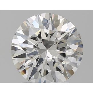 1.8 Carat Round G SI2 EX GIA Natural Diamond