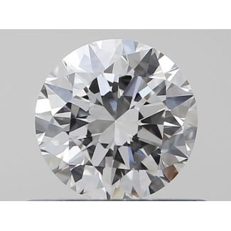 0.45 Carat Round G VVS1 EX GIA Natural Diamond