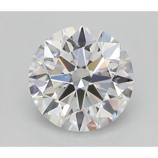 0.7 Carat Round E SI1 EX GIA Natural Diamond