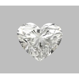 1.69 Carat Heart D VVS1 - EX GIA Natural Diamond