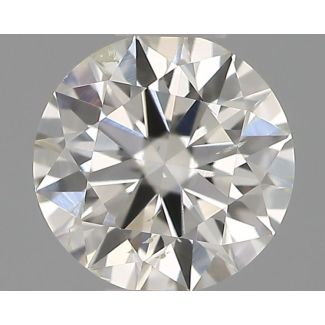 0.3 Carat Round F SI1 EX IGI Natural Diamond