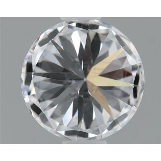 0.6 Carat Round D VS2 EX GIA Natural Diamond