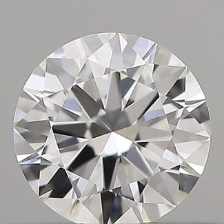 0.3 Carat Round D VS2 EX VG GIA Natural Diamond