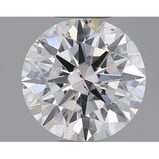 0.7 Carat Round E SI2 EX IGI Natural Diamond