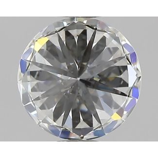 0.9 Carat Round H IF EX GIA Natural Diamond