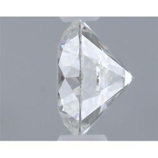 0.41 Carat Round H VVS2 EX GIA Natural Diamond