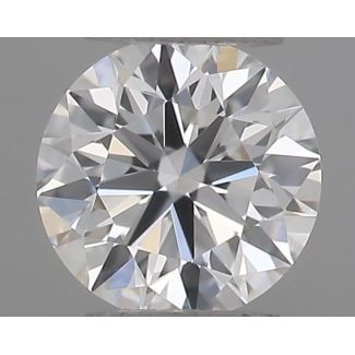 0.20 Carat Round D VS1 EX GIA Natural Diamond