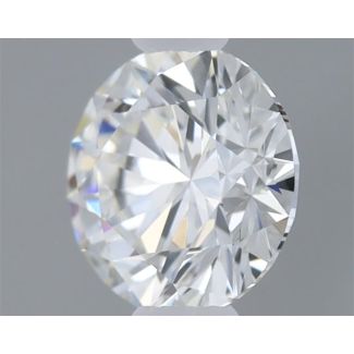 0.35 Carat Round H VVS1 EX GIA Natural Diamond