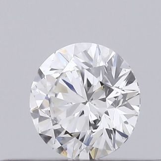 0.23 Carat Round E SI1 EX VG GIA Natural Diamond