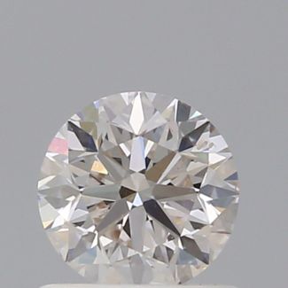 0.70 Carat Round I SI2 VG EX GIA Natural Diamond