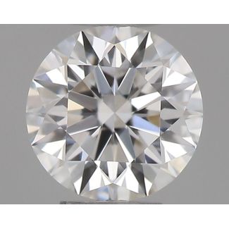 0.29 Carat Round E VVS2 EX GIA Natural Diamond